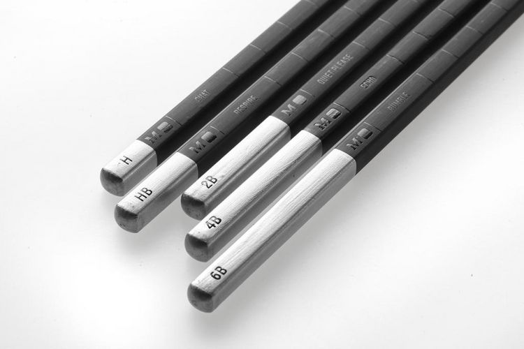 Produktbild: Moleskine Zeichenstift-Set, 5 Bleistifte