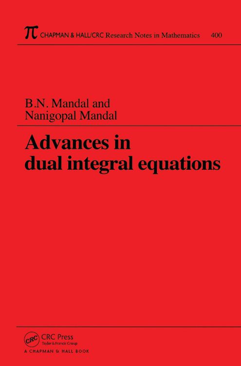 Produktbild: Advances in Dual Integral Equations