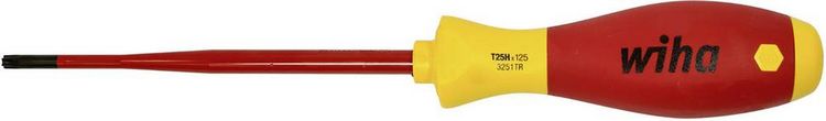 Produktbild: Wiha VDE Torx-Schraubendreher Gr&ouml;&szlig;e (Schraubendreher) TR 20 Klingenl&auml;nge: 100mm 1St.