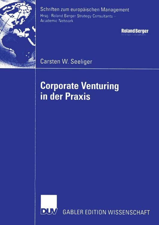 Produktbild: Corporate Venturing in der Praxis