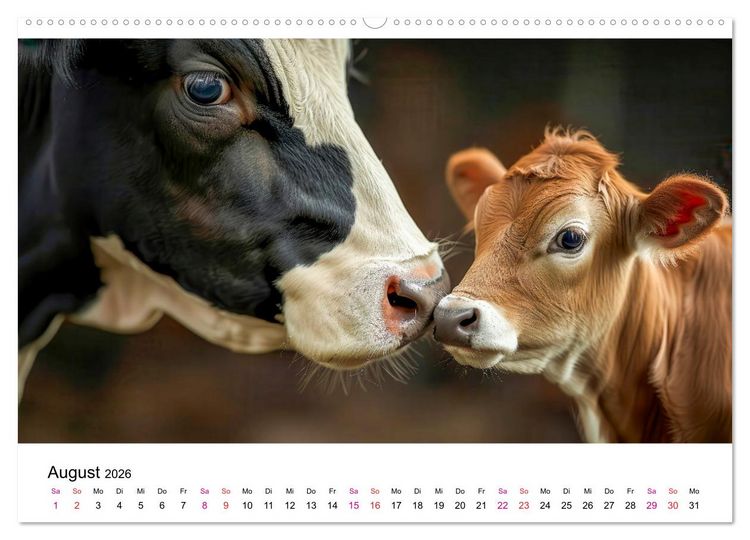 Produktbild: Holsteiner Sch&ouml;nheiten (hochwertiger Premium Wandkalender 2026 DIN A2 quer), Kunstdruck in Hochglanz