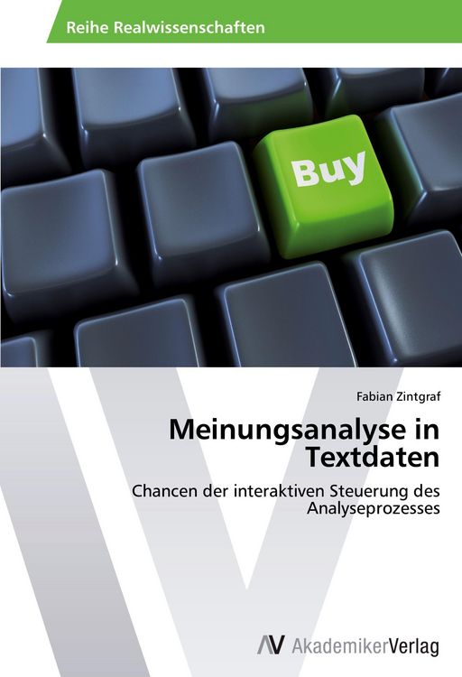 Produktbild: Meinungsanalyse in Textdaten
