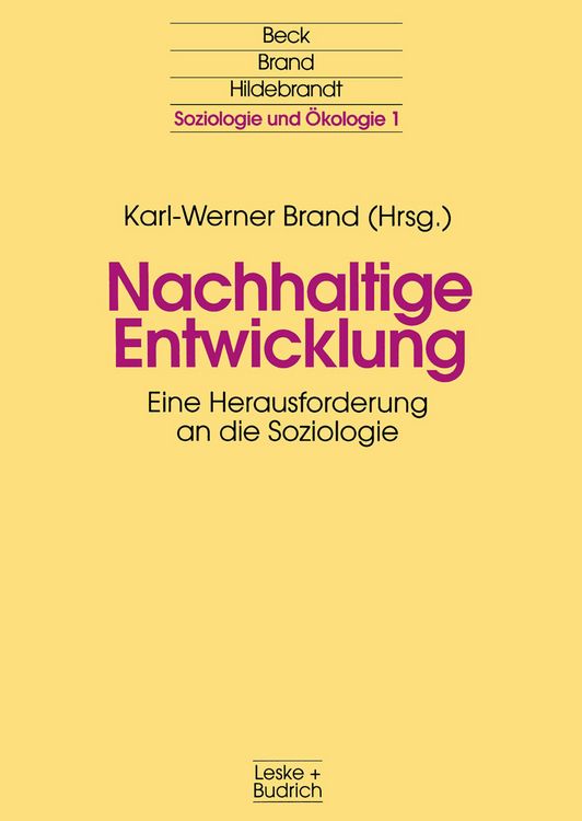 Produktbild: Nachhaltige Entwicklung