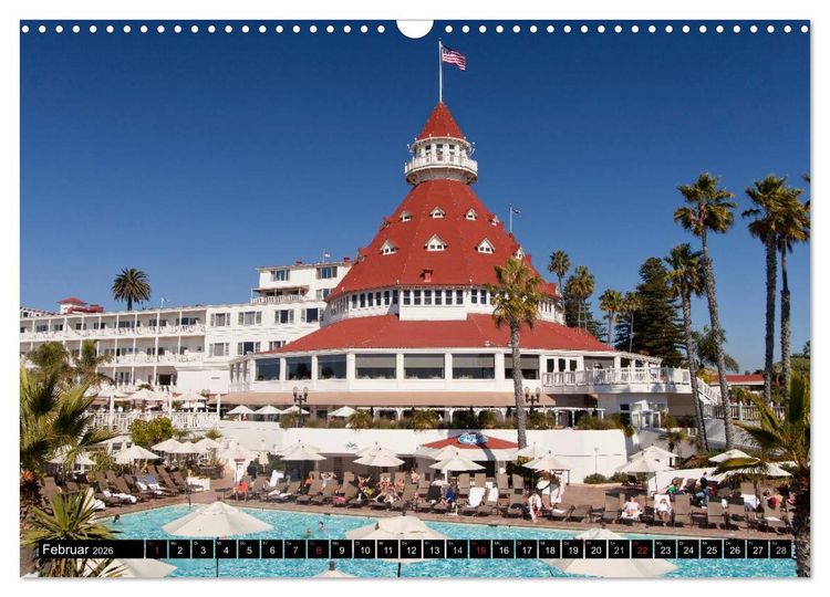 Produktbild: San Diego (Wandkalender 2026 DIN A3 quer), CALVENDO Monatskalender