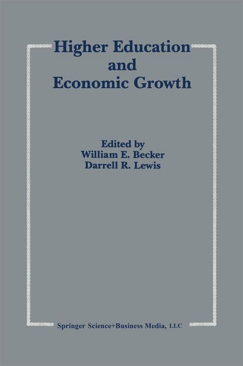 Produktbild: Higher Education and Economic Growth