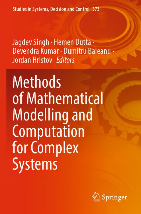 Produktbild: Methods of Mathematical Modelling and Computation for Complex Systems