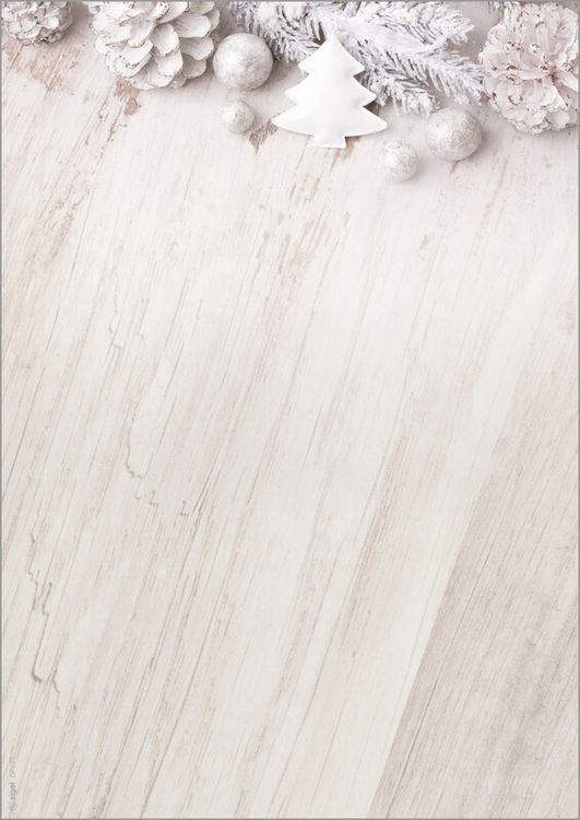Produktbild: W'Designpapier Rustic White A4