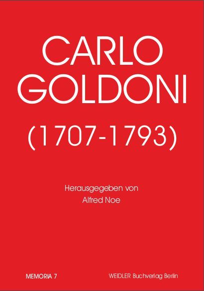 Produktbild: Carlo Goldoni (1707-1793)
