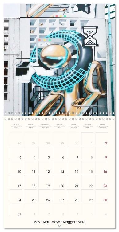 Produktbild: Street art - Walls of Imagination (Wall Calendar 2027 12 &times; 12 Inch) CALVENDO 12 Month Wall Calendar