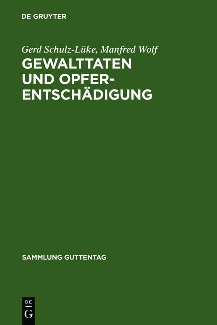 Produktbild: Gewalttaten und Opferentsch&auml;digung