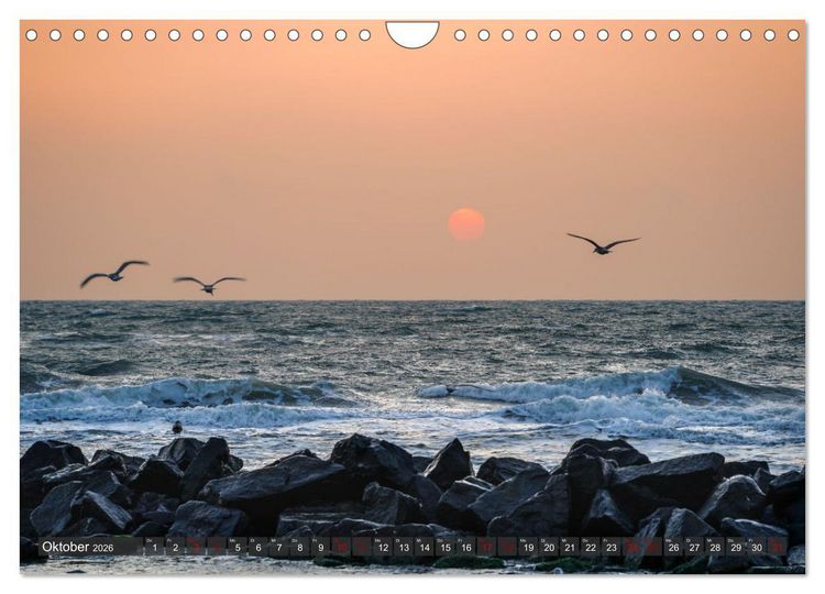 Produktbild: Nordj&uuml;tlands Highlights (Wandkalender 2026 DIN A4 quer), CALVENDO Monatskalender