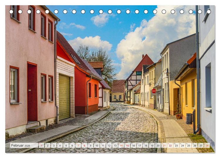 Produktbild: Grimmen Impressionen (Tischkalender 2026 DIN A5 quer), CALVENDO Monatskalender