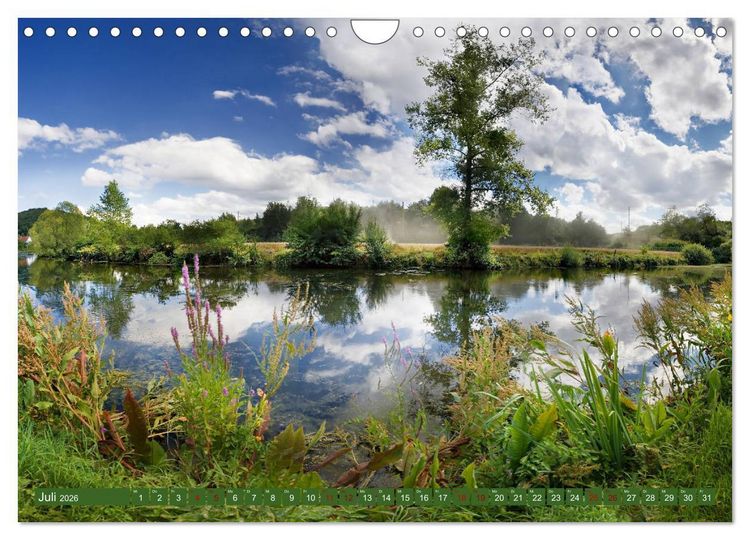 Produktbild: Landschaften im Altm&uuml;hltal (Wandkalender 2026 DIN A4 quer), CALVENDO Monatskalender