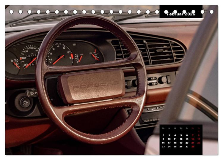 Produktbild: &acute;89 Porsche 944 S2 (Tischkalender 2026 DIN A5 quer), CALVENDO Monatskalender