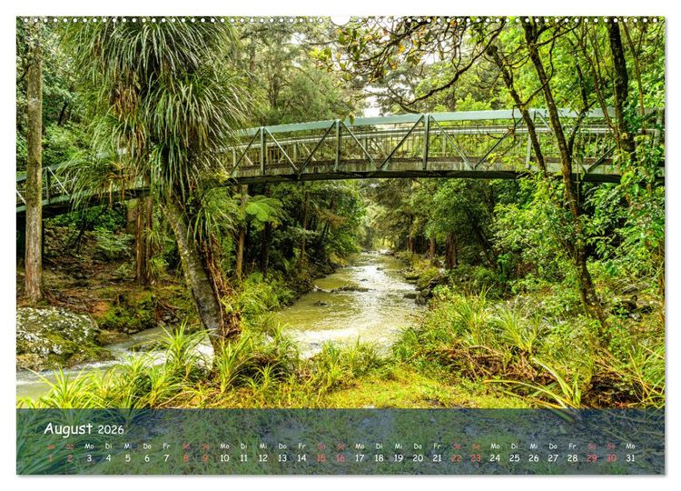 Produktbild: Traumorte entdecken: Neuseeland (hochwertiger Premium Wandkalender 2026 DIN A2 quer), Kunstdruck in Hochglanz