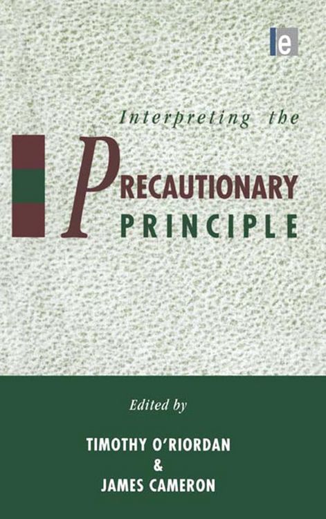 Produktbild: Interpreting the Precautionary Principle