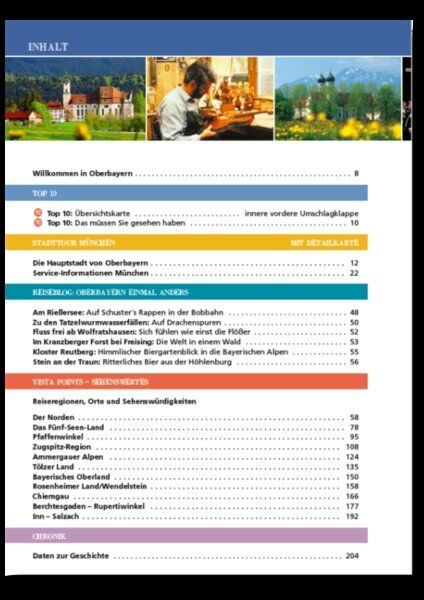 Reiseführer Oberbayern. Regioführer inklusive Ebook. Ausflugsziele, Sehenswürdigkeiten, Restaurants & Hotels uvm.