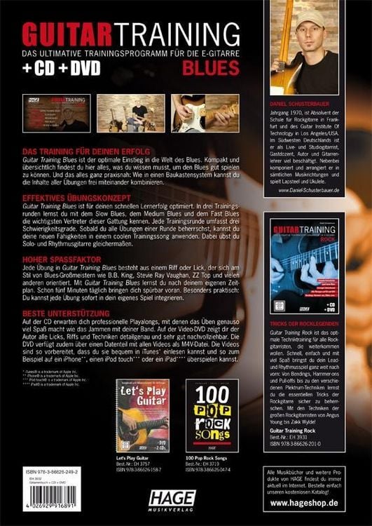 Guitar Training Blues + CD + DVD