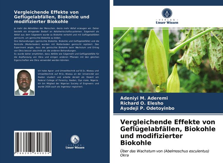 Produktbild: Vergleichende Effekte von Gefl&uuml;gelabf&auml;llen, Biokohle und modifizierter Biokohle