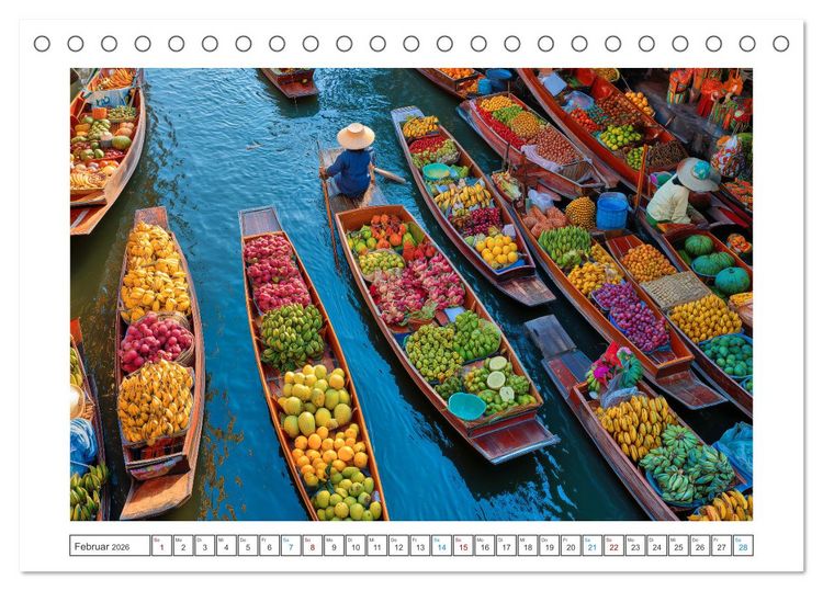 Produktbild: City Dreams & Travel Vibes (Tischkalender 2026 DIN A5 quer), CALVENDO Monatskalender