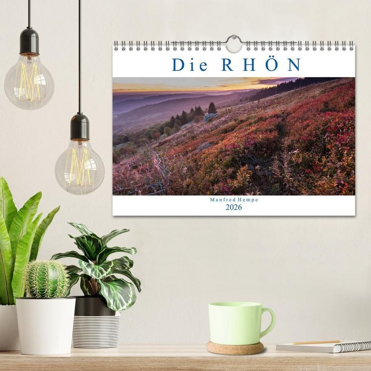 Produktbild: Die Rh&ouml;n (Wandkalender 2026 DIN A4 quer), CALVENDO Monatskalender