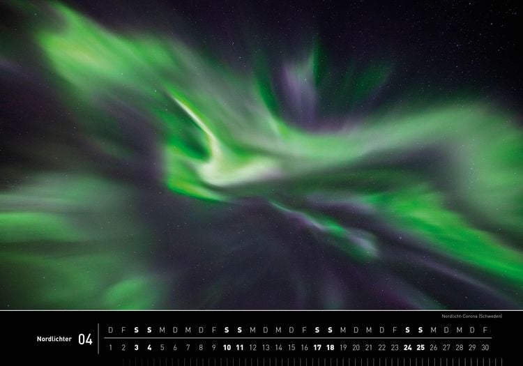 Produktbild: Nordlichter Premiumkalender 2027