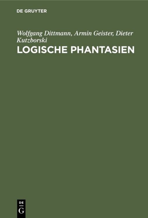 Produktbild: Logische Phantasien