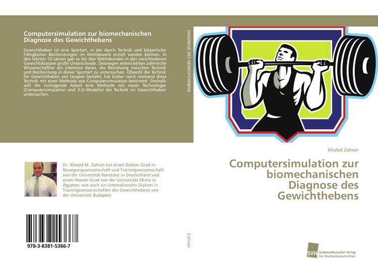 Produktbild: Computersimulation zur biomechanischen Diagnose des Gewichthebens