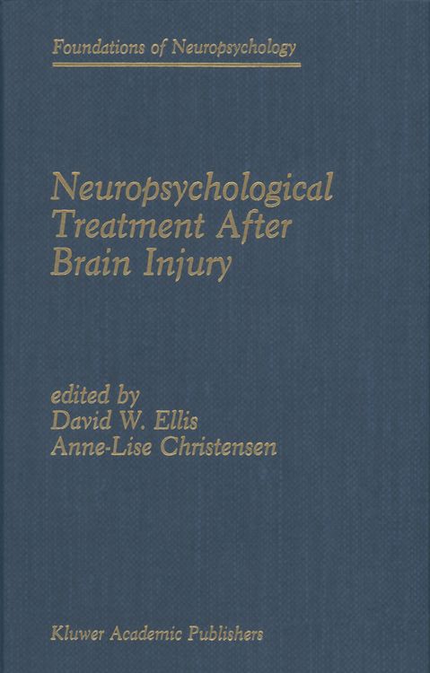 Produktbild: Neuropsychological Treatment After Brain Injury