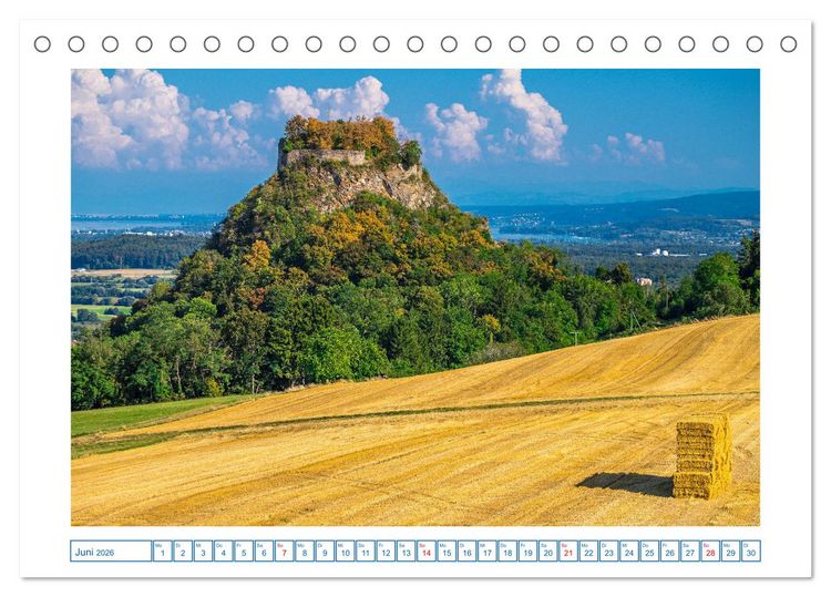 Produktbild: HEGAUBERGE (Tischkalender 2026 DIN A5 quer), CALVENDO Monatskalender