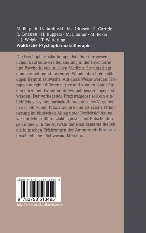 Produktbild: Praktische Psychopharmakotherapie