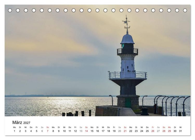 Produktbild: Dithmarschen - Der Landkreis (Tischkalender 2027 DIN A5 quer), CALVENDO Monatskalender