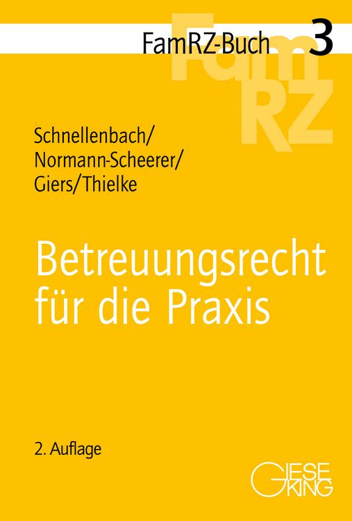 Produktbild: Betreuungsrecht f&uuml;r die Praxis