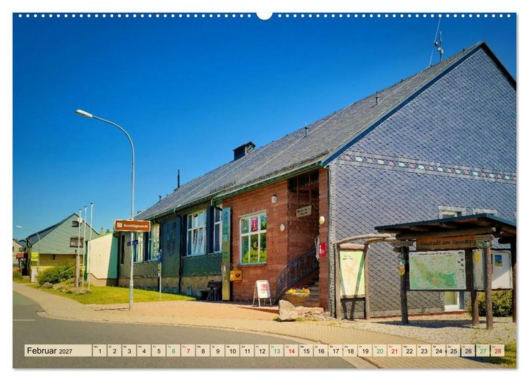 Produktbild: Landgemeinde Stadt Gro&szlig;breitenbach - mit Goldisthal (Wandkalender 2027 DIN A2 quer), CALVENDO Monatskalender