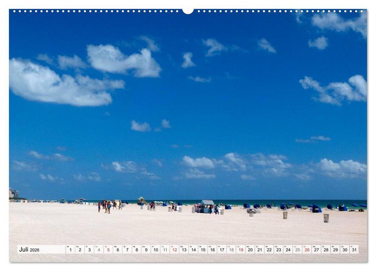 Produktbild: Sonne, Strand & Meer (Wandkalender 2026 DIN A2 quer), CALVENDO Monatskalender