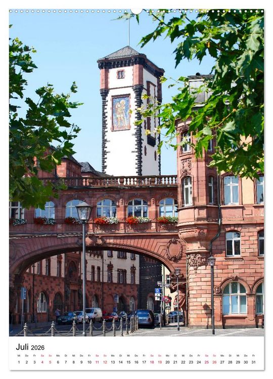 Produktbild: Frankfurt am Main 2026 Bilder vom Taxifahrer (hochwertiger Premium Wandkalender 2026 DIN A2 hoch), Kunstdruck in Hochglanz