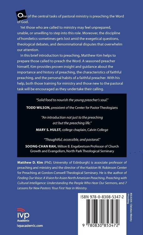Produktbild: A Little Book for New Preachers