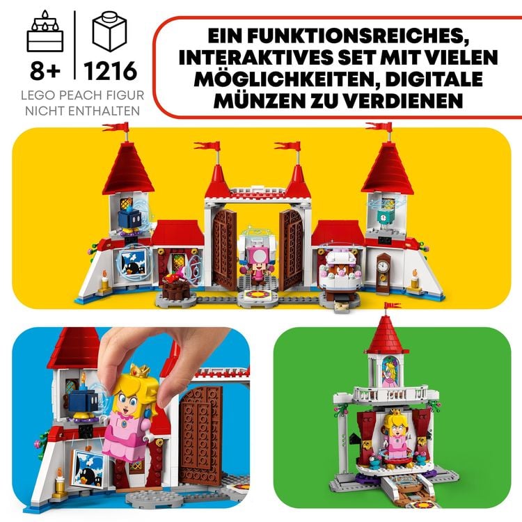 LEGO Super Mario 71408 Pilz-Palast – Erweiterungsset, baubares Spielzeug