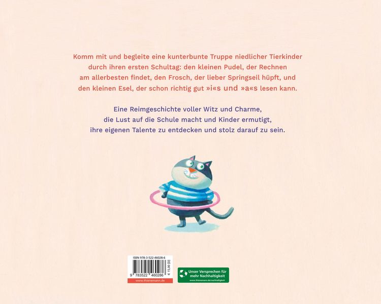 Produktbild: Der kleine Biber buchstabiert: Wir sind alle talenTIERt!