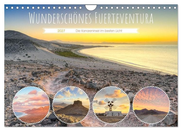 Produktbild: Wundersch&ouml;nes Fuerteventura (Wandkalender 2027 DIN A4 quer), CALVENDO Monatskalender
