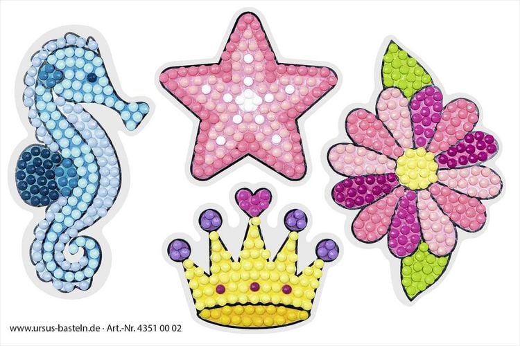 Produktbild: URSUS Diamond Painting "Creative Set Princess"