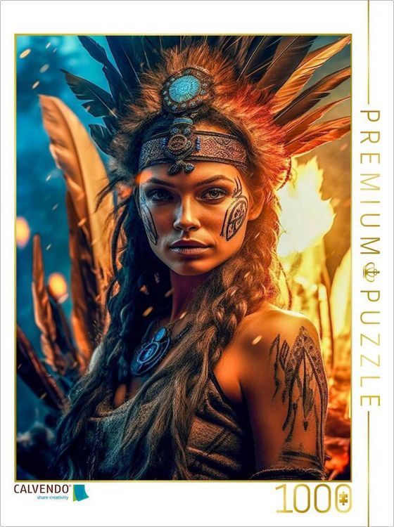Produktbild: CALVENDO Puzzle Fantasy Queen | 1000 Teile Lege-Gr&ouml;&szlig;e 64x48cm Foto-Puzzle f&uuml;r gl&uuml;ckliche Stunden