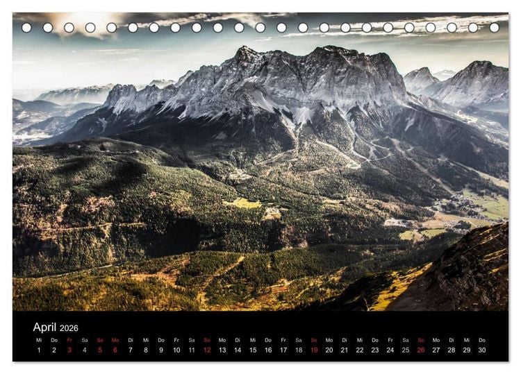 Produktbild: Bergpixel "H&ouml;henrausch und Leidenschaft" (Tischkalender 2026 DIN A5 quer), CALVENDO Monatskalender