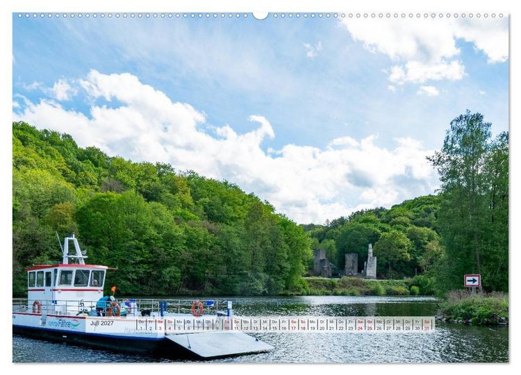 Produktbild: Ritterwelten an der Ruhr (Wandkalender 2027 DIN A2 quer), CALVENDO Monatskalender