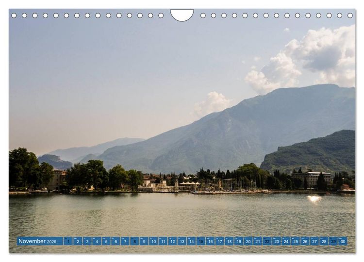 Produktbild: Gardasee. Lago di Garda (Wandkalender 2026 DIN A4 quer), CALVENDO Monatskalender