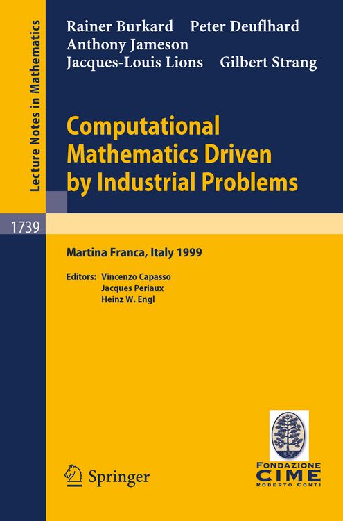 Produktbild: Computational Mathematics Driven by Industrial Problems