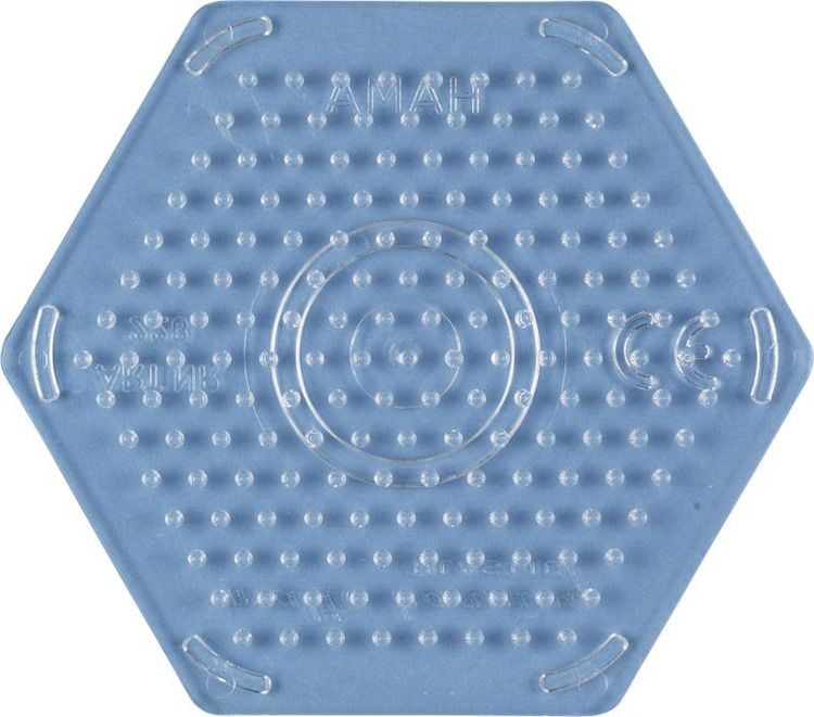 Produktbild: HAMA Stiftplatte Sechseck klein, transparent
