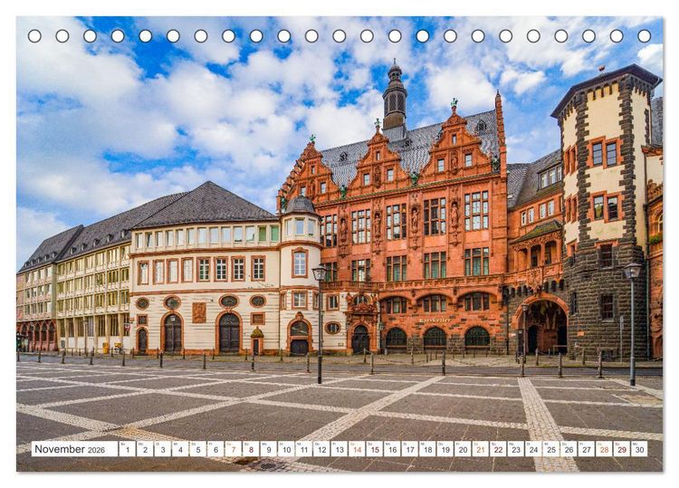 Produktbild: Hessen Impressionen (Tischkalender 2026 DIN A5 quer), CALVENDO Monatskalender
