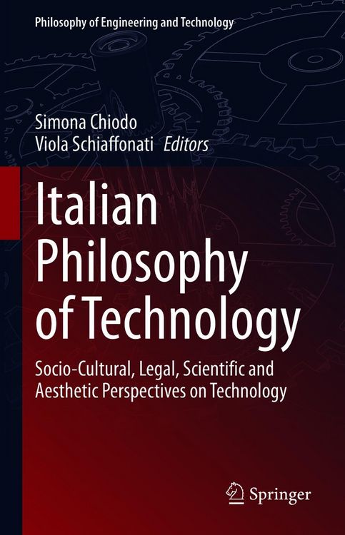 Produktbild: Italian Philosophy of Technology