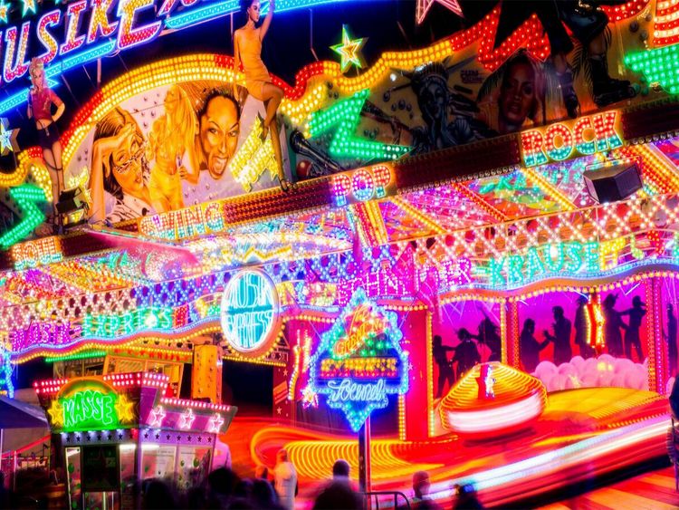 Produktbild: CALVENDO Puzzle Kirmes | 1000 Teile Lege-Gr&ouml;&szlig;e 64x48cm Foto-Puzzle f&uuml;r gl&uuml;ckliche Stunden